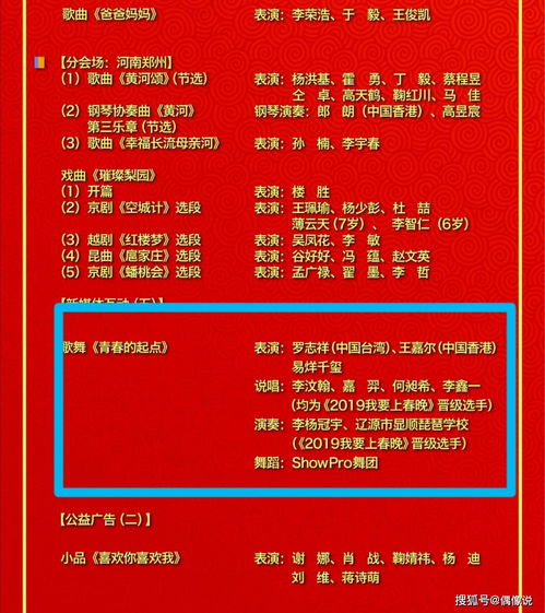 2020春节联欢晚会完整版(2020春节联欢晚会完整版节目单) 2020春节联欢晚会完整版(2020春节联欢晚会完整版节目单)